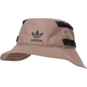 adidas Originals Unisex Webbing Boonie Bucket Hat OSFM S/M Black Brown JK0044